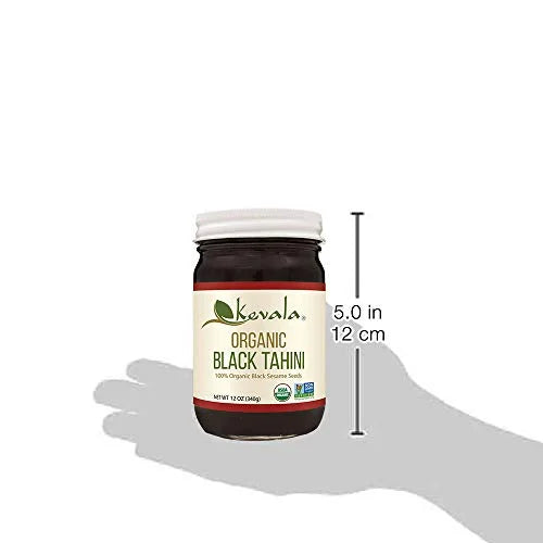 Organic Black Sesame Tahini 12oz (3 Pack) J179