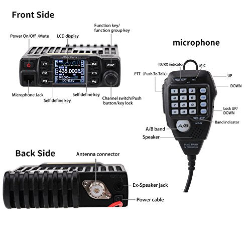 Dual Band Transceiver Mobile Radio U976