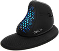 Wireless Ergonomic Vertical Mouse with OLED Screen, 7200DPI, Rechargeable C330