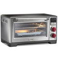 Countertop Oven with Red Knobs M128