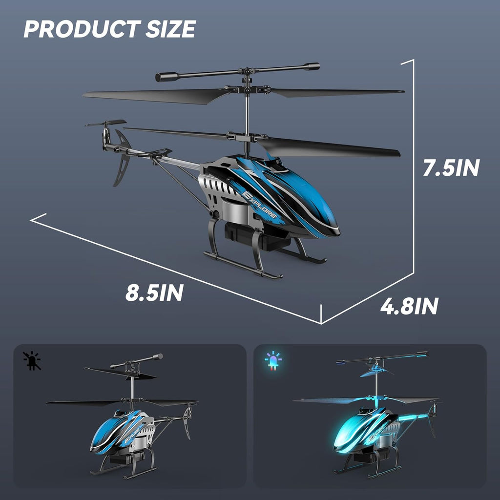 Blue 3.5 Channel RC Helicopter T7024