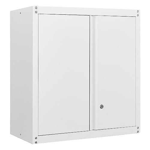 Metal Wall Cabinet with Doors and Adjustable Shelf U17725
