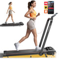 2 in 1 Foldable Under Desk Treadmill with Incline P752