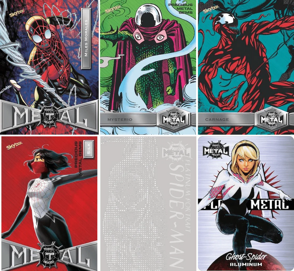 Marvel Universe Spiderman Trading Cards Value Box N872366