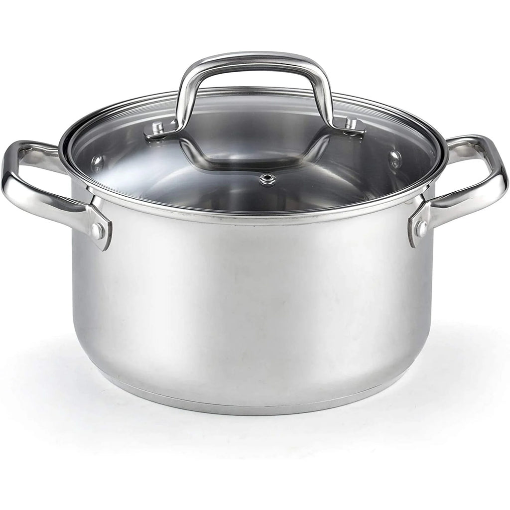 8 Piece Stainless Steel Cookware Set I10912