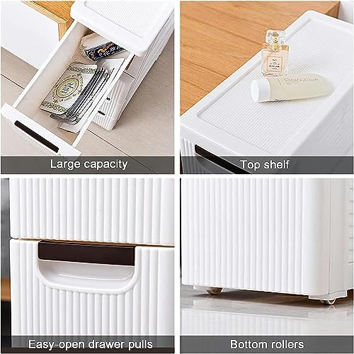 Thin Floor Cabinet with Drawer and Storage Shelf L53853