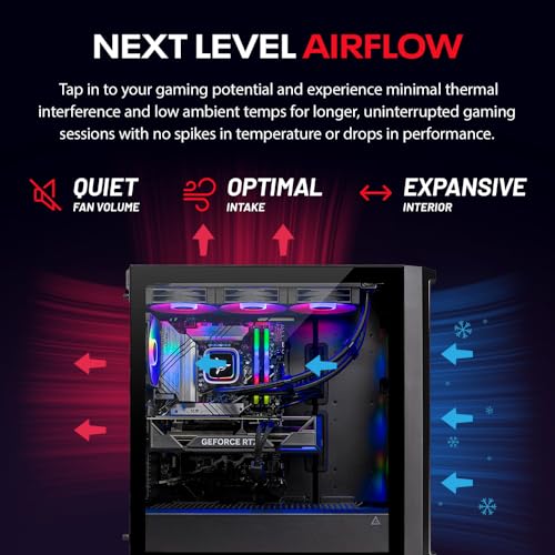 Intel Core-i7 9700KF 3.6GHz RTX 2060 6GB 16GB DDR4 3000 1TB SSD Black Gaming PC Desktop K834