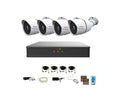 8-Channel 1080p 1TB Smart DVR Security Camera System with 4 Wired IR Bullet Cameras S142874