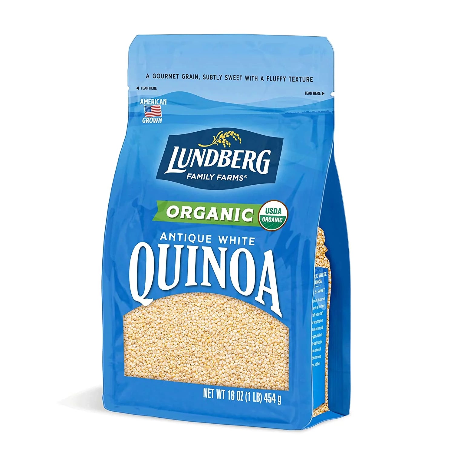 ORGANIC ANTIQUE WHITE QUINOA Pack of 6 Q153