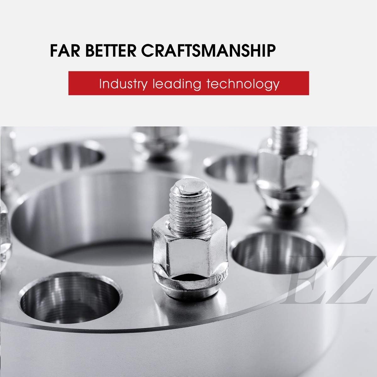 2 Billet Wheel Adapters 5x112 to 5x114.3 Thickness 1 Inch V66270