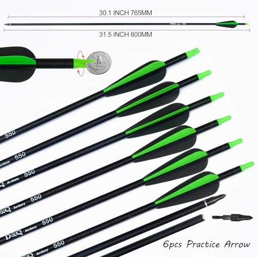 58'' Aluminum Alloy Takedown Recurve Bow and Arrow Set D65056