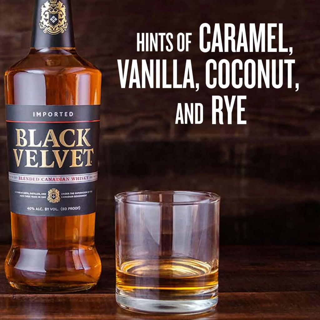 Black Velvet Canadian Whisky Aged 3 YR, 1.75 L PET Bottle, 40% ABV R65829
