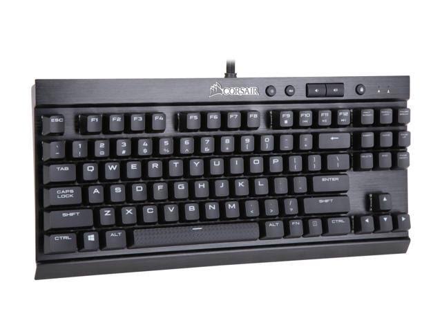 Compact Mechanical Gaming Keyboard with Cherry MX Speed RGB J408573