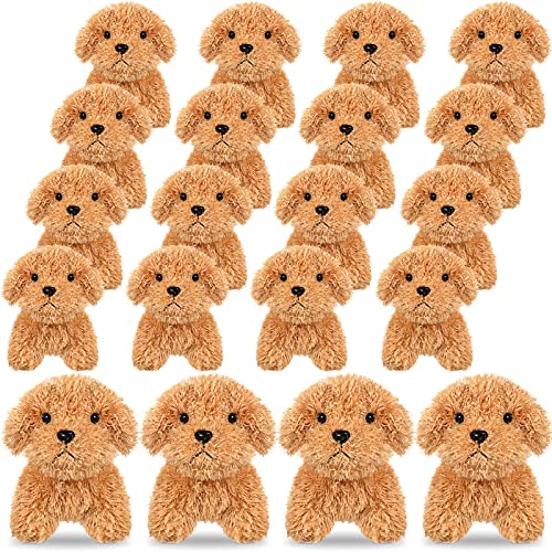 20 Pcs 4.72 Inch Christmas Mini Puppy Stuffed Animal G59796