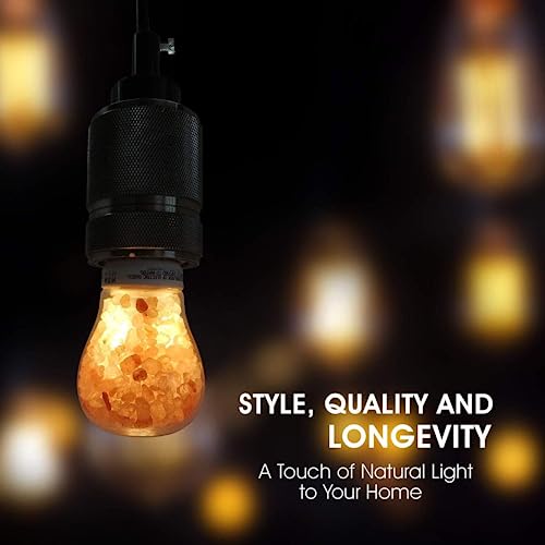 4 Count Warm Amber LED Light Bulb P6392