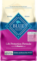 Natural Senior Small Breed Dry Dog Food, Chicken and Brown Rice 6-lb V164836
