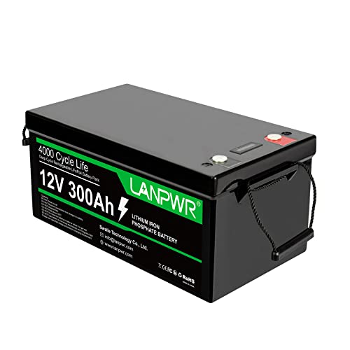 12V 300Ah LiFePO4 Lithium Battery with 200A BMS Q311