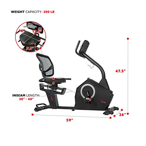 Magnetic Resistance Recumbent Bike L468
