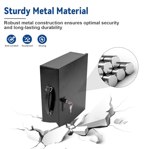 Fireproof Document Box with Combo Lock F586