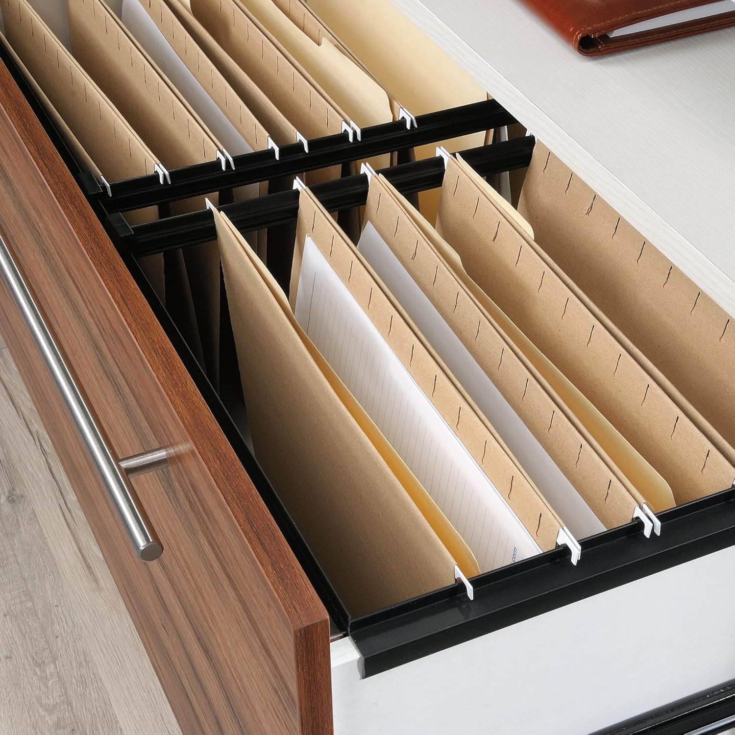 Pearl White Lateral File Pedestal N68322