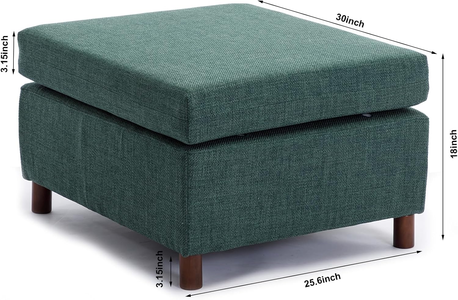 Modular Oversized Sectional Sofa with Ottoman U930997