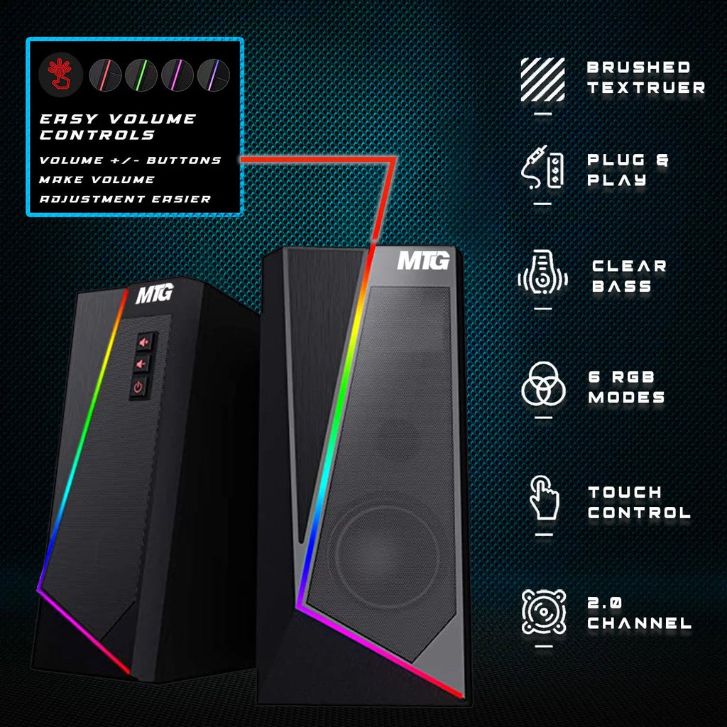Restored Gaming Desktop PC, Intel Core i5 4th Gen, GT 1030 Graphics, 16GB RAM, 1TB SSD, 24 Inch Dual Monitor, RGB Keyboard Mouse, Speaker, Webcam, Win 10 Pro (Refurbished) T536