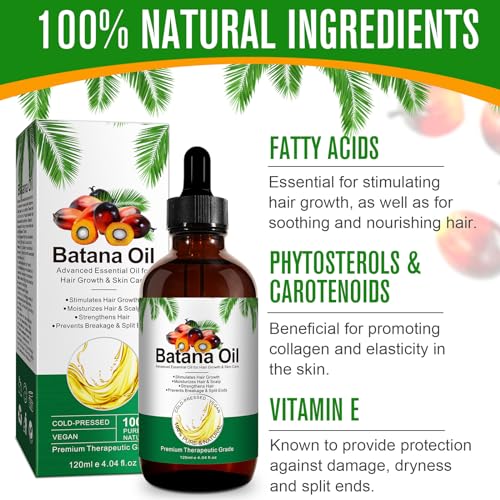 2PCS Rosemary Oil for Hair Growth Organic - 100% Pure Rosemary Oil for Eyebrow and Eyelash - Biotin and Essential Oils U229719