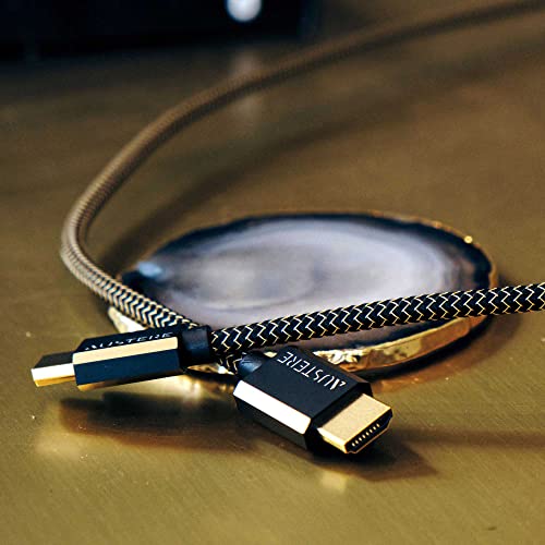 85 Inch QLED 4K Smart TV with 2.5m Premium Braided 8K HDMI Cable D423