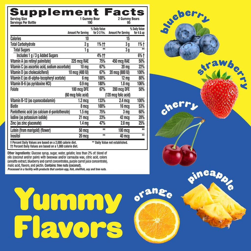 190 Gummy Multivitamin for Kids F66953
