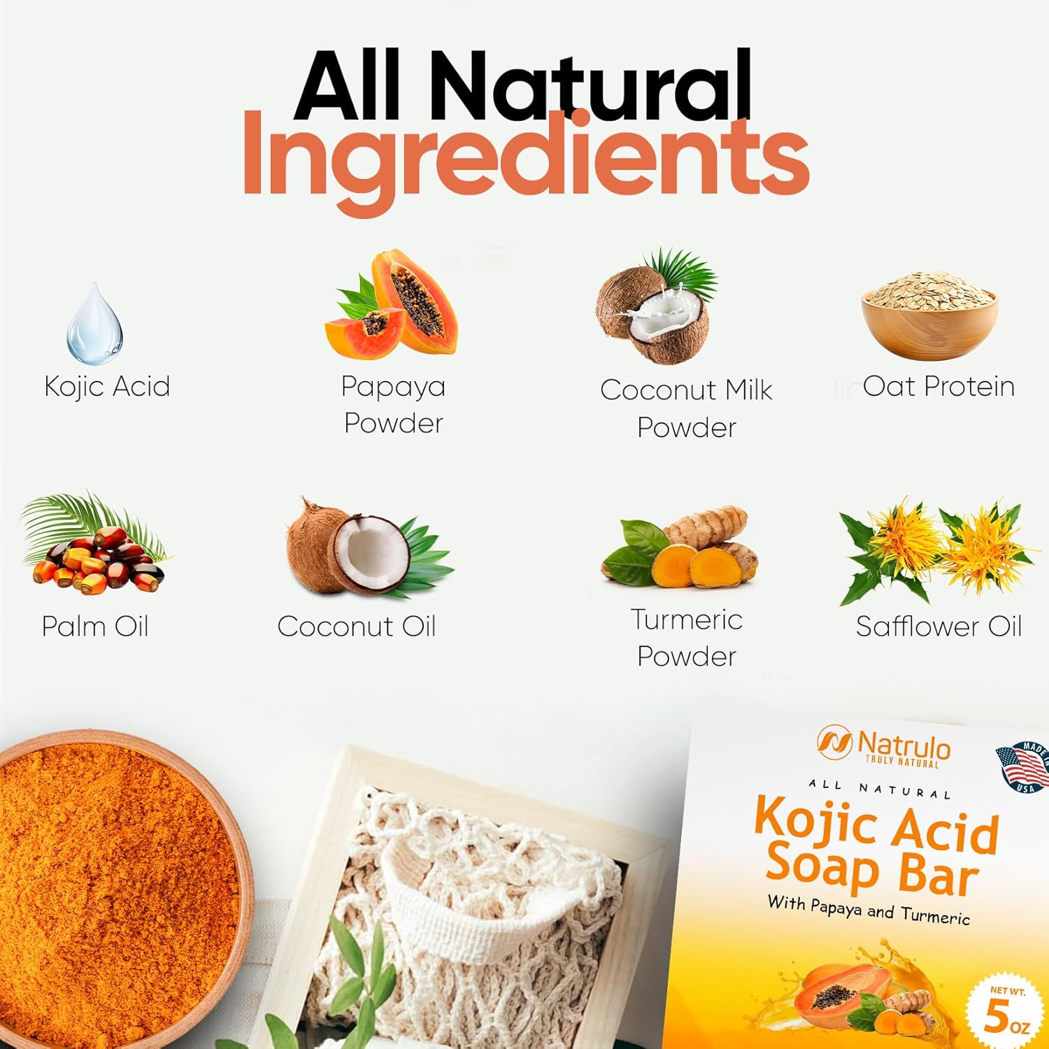 Kojic Acid Soap Bar N8290