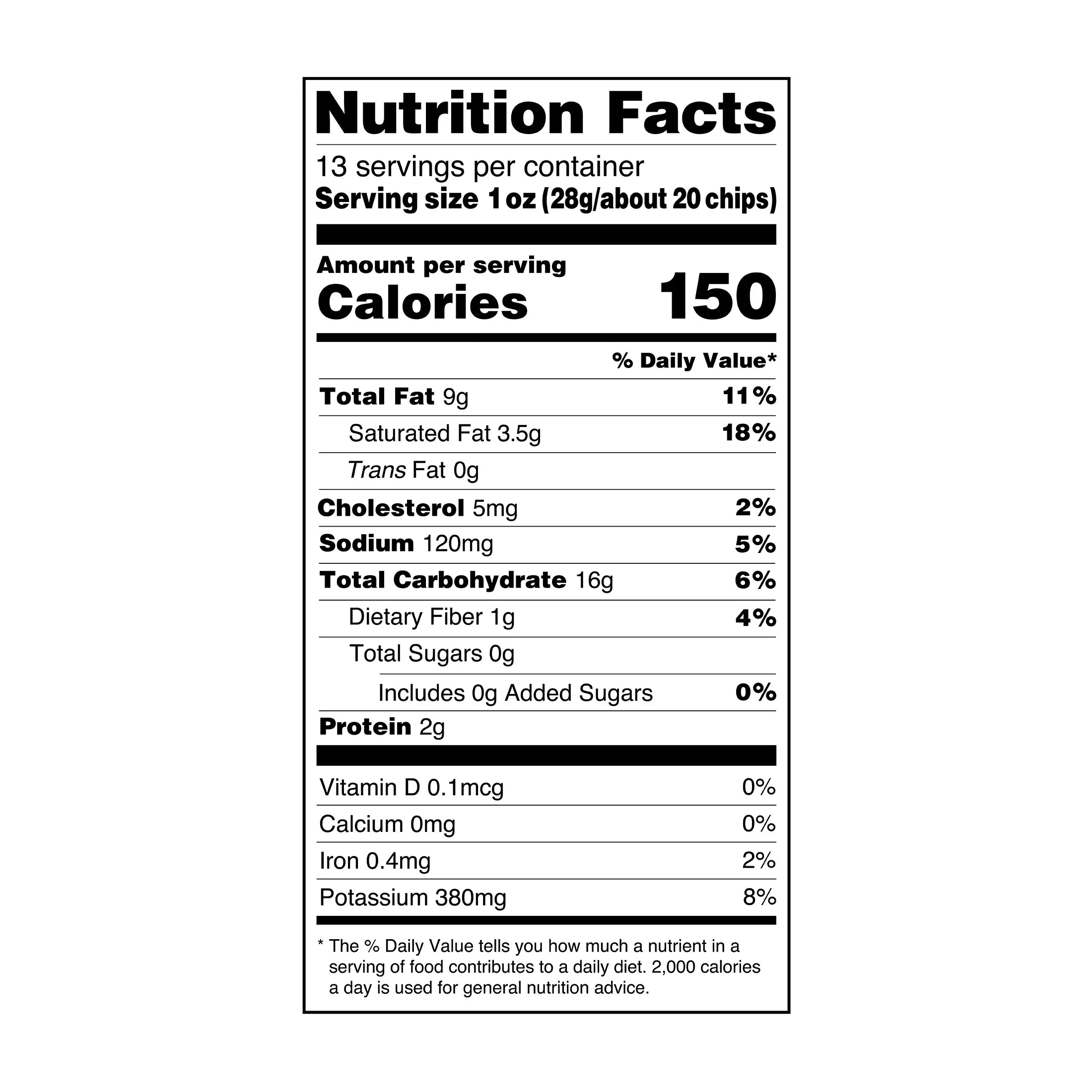 13 oz Kettle-Style Potato Chips R271