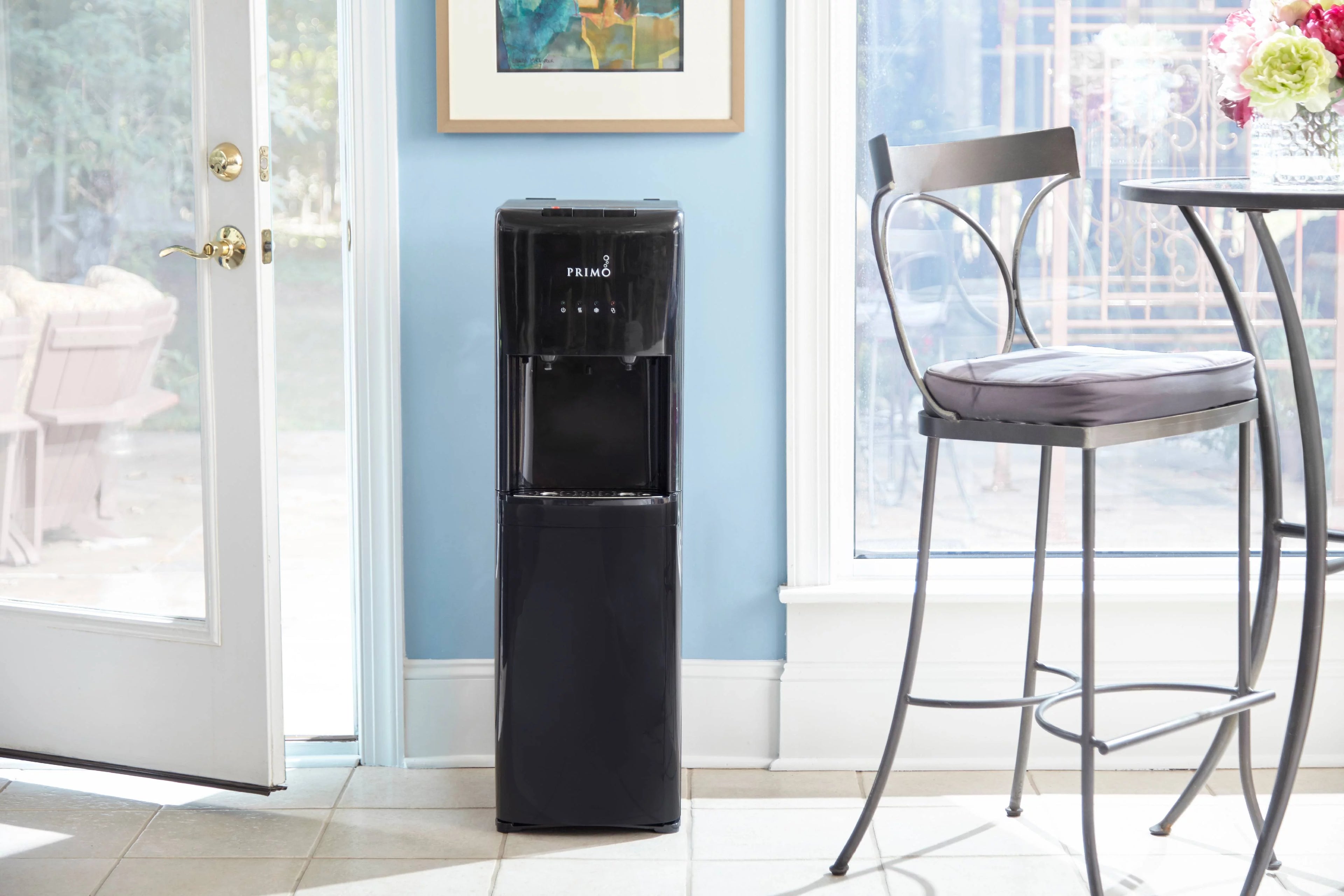 Black Bottom Loading Hot Cold Water Dispenser L1081