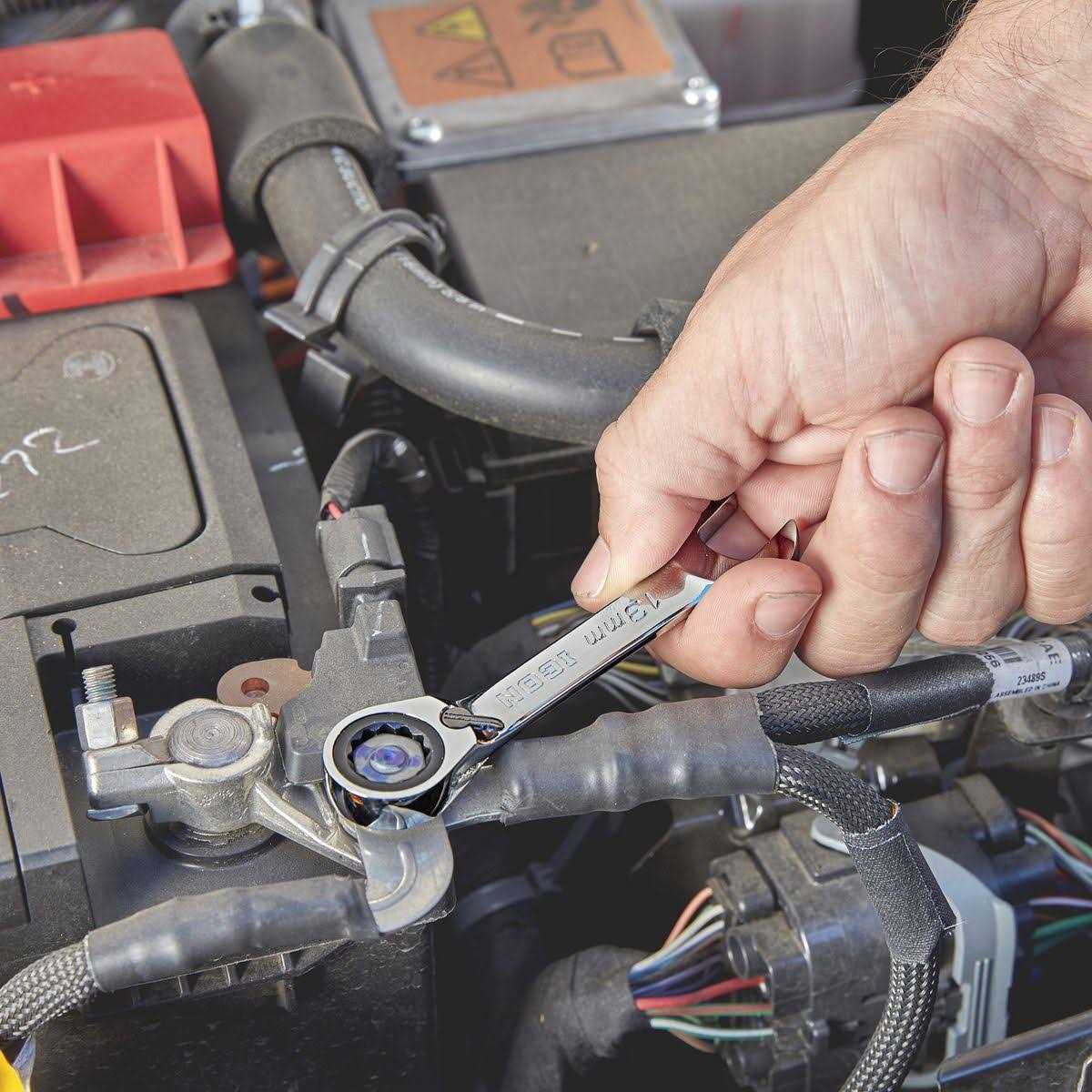 Professional Stubby Ratcheting Combination Wrench Set C36833