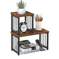 Rustic Brown Desktop Bookshelf Q984684