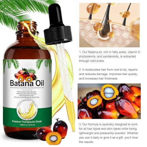 2PCS Rosemary Oil for Hair Growth Organic - 100% Pure Rosemary Oil for Eyebrow and Eyelash - Biotin and Essential Oils U229719