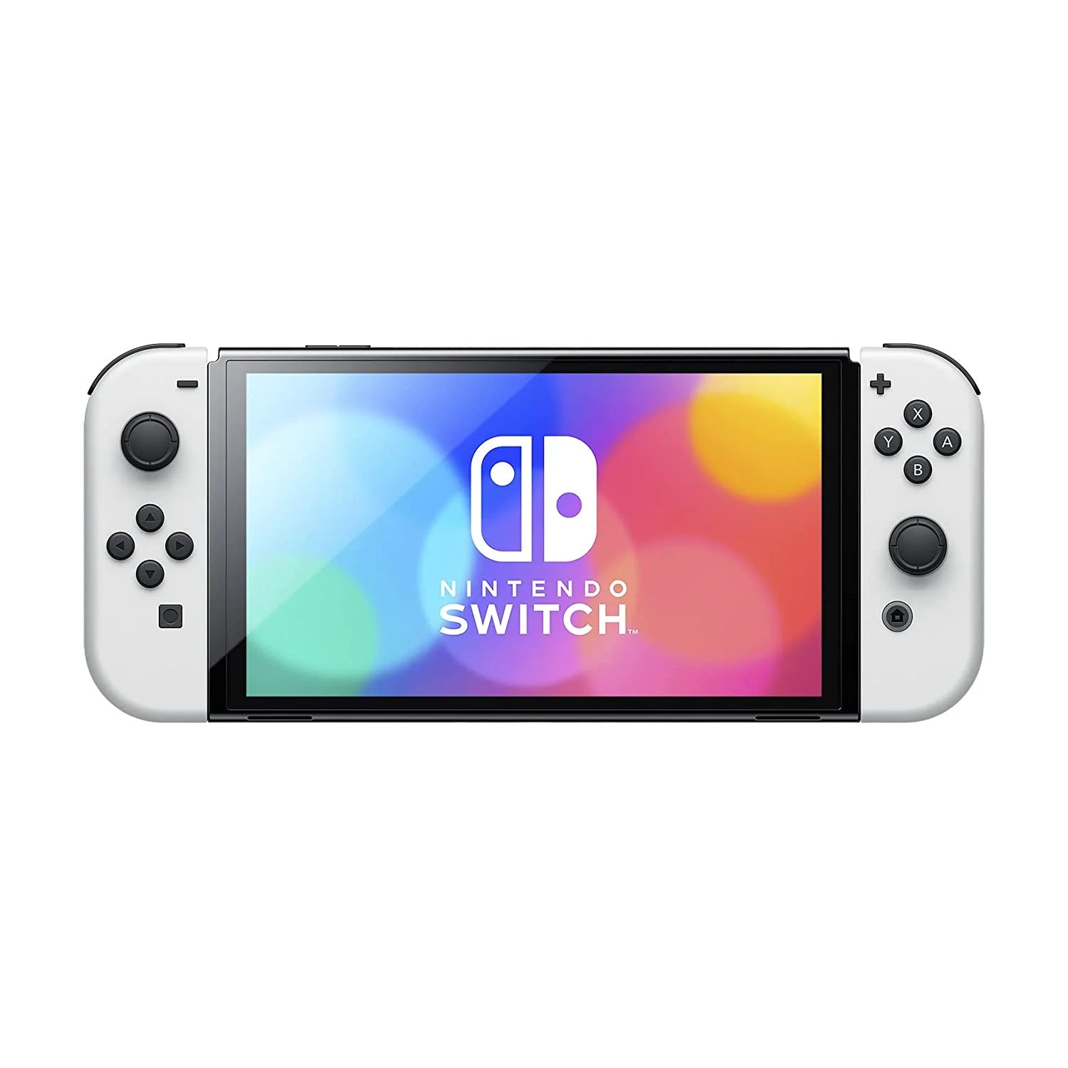 Nintendo Switch OLED White Joy-Con Console & Controller Skin Voucher Bundle I72678