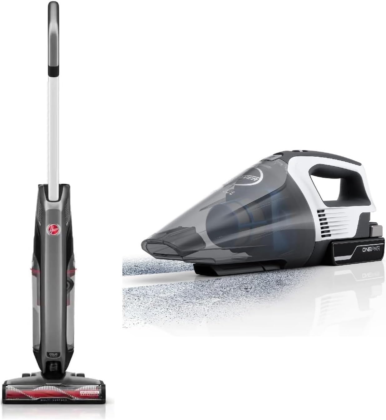 Red Cordless Upright Vacuum Cleaner G4307