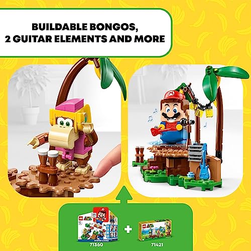 LEGO Super Mario Expansion Set 71421, Buildable Toy Game with 2 Figures and Musical Accessories B4718