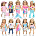 18 Inch Doll Fashion Clothes 10 Sets N2212