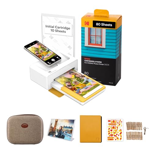 4x6 inches Instant Photo Printer with 90 Sheets H61312