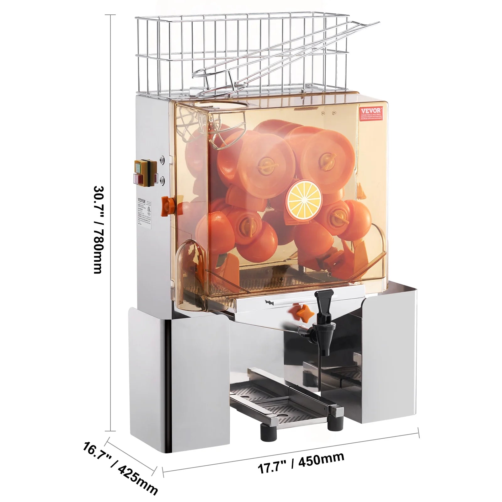 Orange Juicer Machine Juice Squeezer Extractor D130010