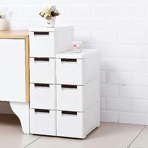Thin Floor Cabinet with Drawer and Storage Shelf L53853