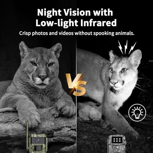 Cellular Trail Camera with Night Vision Motion Activated Waterproof IP66 S9454