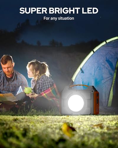 Portable Solar Generator 300W 220Wh with 40W Solar Panel V973436