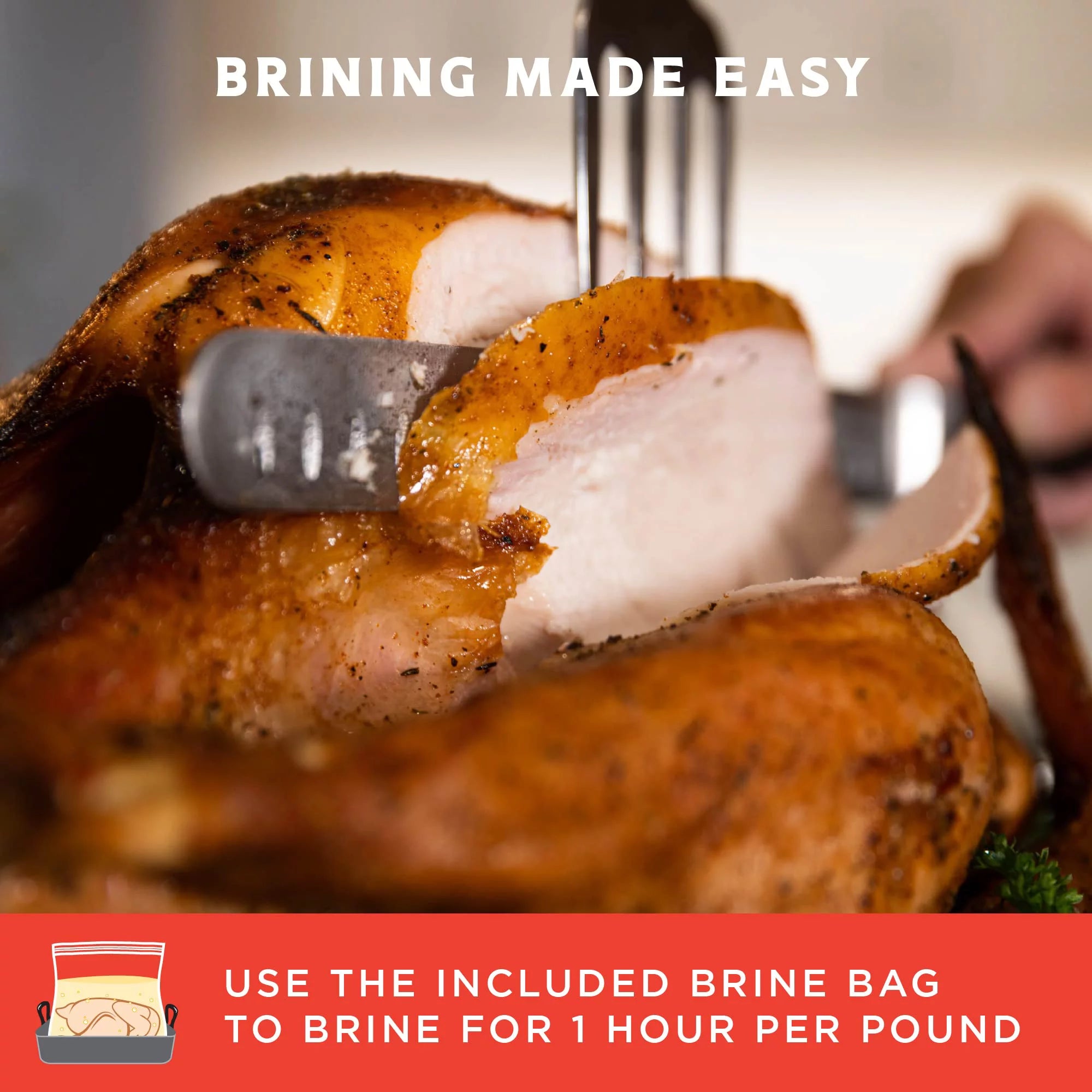 Sweet Heat Turkey Brine Kit with Bag J664