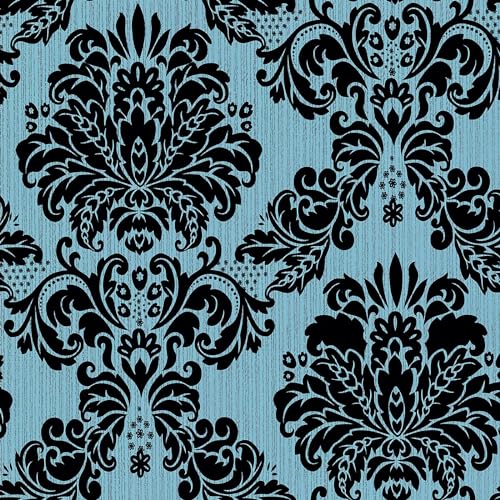 Damask Peel and Stick Wallpaper 17.7" x 32.8ft Vinyl Roll B284