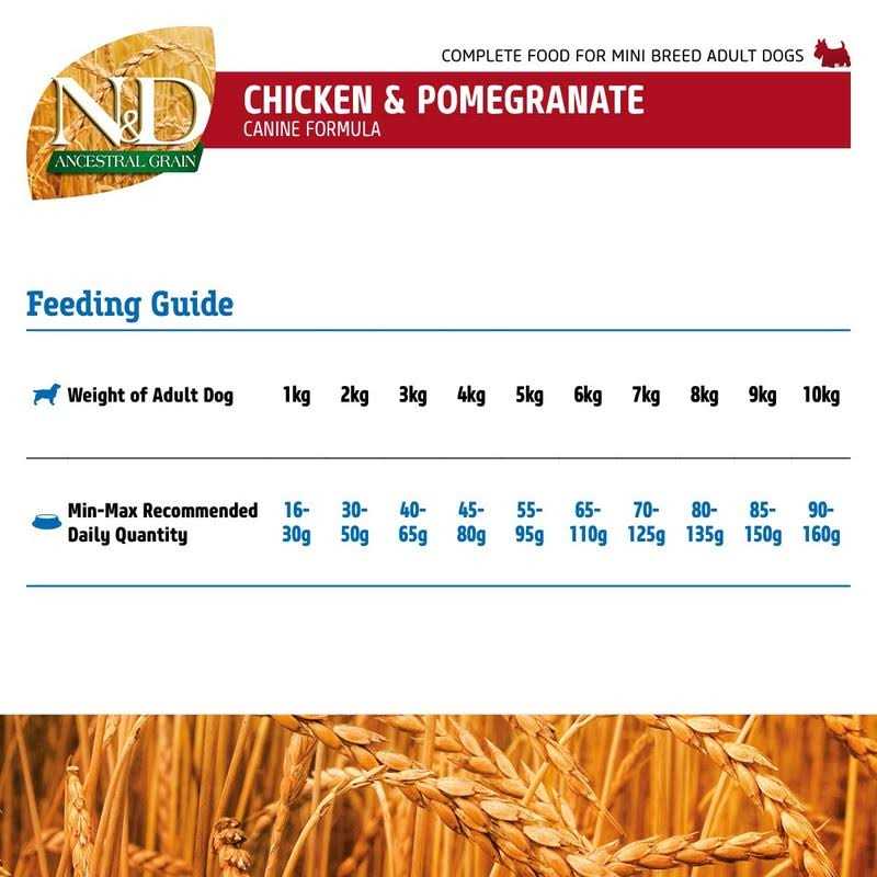 Chicken & Pomegranate Dry Dog Food D890