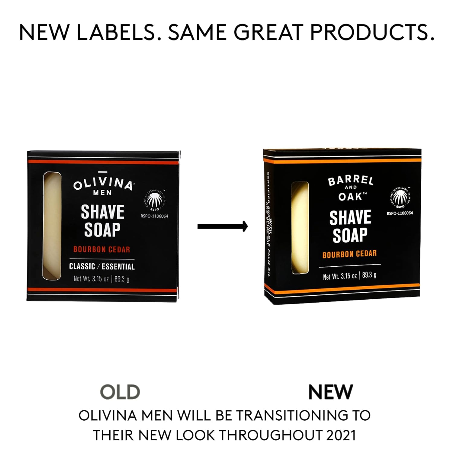 Classic Shave Soap, 3.15 oz O56095