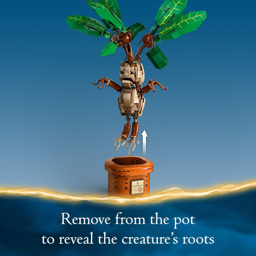 Mandrake Figure & Pot Plant Toy F76962