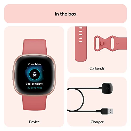 Black/Graphite Fitness Smartwatch with GPS and Heart Rate N804095
